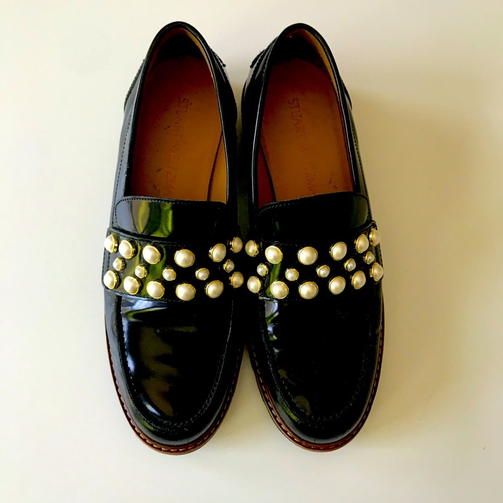 Stuart Weitzman Pearl Loafers size 6